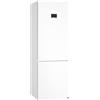 Bosch KGN497WDF Serie 4, Frigorifero combinato da libera installazione, NoFrost, VitaFresh XXL: Spazio extra-large per i tuoi cibi freschi, PerfectFit, Luce LED, Bianco, 203 x 70 cm