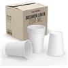 CARTOSPEDÌA - 1000 Bicchieri Carta Da 200 ml, Biodegradabili e Compostabili, Usa e Getta, Monouso, Ecologici per Acqua, IDEALI PER Bevande Calde/Fredde, Feste e Asporto