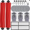 Alloytool 26 pezzi accessori per robot aspirapolvere Roborock QV 35A/QV 35S/QR598/QR798, 2 spazzole principali, 6 sacchetti per la polvere, 6 panni per la pulizia, 4 filtri HEPA, 6 spazzole laterali, 1 spazzola
