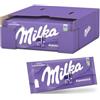 Milka Cioccolato al Latte delle Alpi, 90g, Confezione da 25 Tavolette