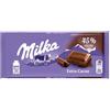 Milka Extra Cacao, Cioccolato al Latte Alpino 45% Cacao, Barretta da 90g, Confezione da 25 Tavolette