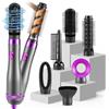 Aofesel Air Styler 6 in 1 spazzola soffiante per capelli Styler, 1000 W portatile pettine per asciugacapelli con 6 accessori, pettine per spazzola bagnata e asciutta, ferro arricciacapelli automatico