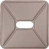 Tolix - Cuscino per seduta Tabouret - Beige - Similpelle