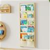 DUHARS Libreria Per Bambini a Parete a Libreria 6 Ripiani, Libreria Montessoriana Per Bambini, Libreria Da Parete Bambini, Libreria Bambini, Mensole Libreria Da Parete, Apply Cameretta Bambino