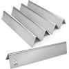 Delixike 7636 Barre Flavorizer in Acciaio Inox, Accessori per Barbecue a Gas, Piastra riscaldante Compatibile con Weber Spirit II Serie 310 (con manopole di Controllo Anteriori) (Set da 5)