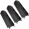 GriHero 37 cm, copertura per bruciatore a gas, accessorio per Landmann, Outback, Enders, Uniflame, Barbecook, Tarrington House, piastra riscaldante in acciaio porcellana, 3 pezzi