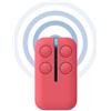 Bijoux - Telecomando Universale Multifrequenza 330Mhz-868Mhz, Compatibile con Cancelli, Garage, Saracinesche, Tapparelle, Porte Elettriche, 4 in 1 con Rolling Code e Codice Fisso (Rosa)
