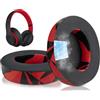 SoloWIT Cuscinetti Auricolari di ricambio in gel Refrigerante per Beats Studio 2 e Studio 3 con e senza fili,Cuscini con Schiuma di Isolamento Acustico ad Alta Densità