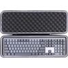 co2CREA Duro Viaggio Caso Copertina per tastiera Logitech MX Mechanical Tastiera Retroilluminata Wireless(Solo Scatola,Case only)