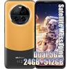 Ulefone Armor 23 Ultra 5G Rugged Smartphone, Dimensity 8020 24GB+512GB, Android 13 Telefono Robusto, 64MP Visione Notturna IR, 5280mAh 120W, 6.78 FHD+ Cellulari Resistente 4G LTE Satellitare GPS SMS