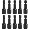 Jecdfs (8 * 42MM) Set di 10 Chiavi a Bussola Magnetiche da 8mm, Adattatore Esagonale 1/4, Chiavi a Cricchetto per Trapani e Avvitatori a Batteria