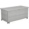 Greemotion Scatola per cuscini in polyrattan, ca. 142 x 68 x 133 cm