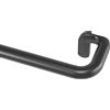 Umbra Twilight Asta Estensibile con Lato Posteriore, 167-365 cm, D 1,9 cm, Ideale per Tende oscuranti, Acciaio Inossidabile, Nero Opaco