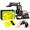 KEYESTUDIO Braccio Robotico Kit a Compatibile con Arduino IDE Kit, 4DOF Robot Fai da Te Kit Braccio Robot