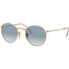 Ray-Ban - RB3447N-001/3F - OCCHIALE SOLE RAY-BAN RB3447N-001/3F CAL.50 ROUND METAL