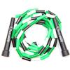 jump rope sports Corda per saltare Bead Kids 2,20 m, lunghezza regolabile (muschio, 2,20)