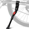yolzhxe Cavalletto Bici 26 Pollici con 3 Foricavalletto Laterale per Bicicletta, 34-39cm Regolabile Alta qualità Cavalletto Laterale con Piedino in Gomma Antiscivolo, Adatto per Mountain Bike