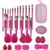 LHLXZQ Set di pennelli per il trucco, Set di pennelli avanzato per il contorno del viso, fondotinta, sopracciglia, fard, correttore, Set di strumenti per il trucco#2
