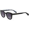 Lanvin Sonnenbrille SLN722V 0APA 47 24 140 Occhiali da Sole, Nero (Schwarz), 47.0 Donna