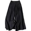 Generic Pantaloni Palazzo da Donna Estate Lino Casual Vita Alta Gamba Larga Pantaloni Culotte fluidi Pantaloni Sportivi da Yoga con Coulisse Gonna Pantalone Inverno