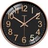 VIKMARI Orologio da Parete Piccolo 20 cm Moderno Insolito Silenzioso a Batteria per Cucina Soggiorno Camera da Letto Bagno Casa Scuola Ufficio