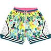 TPAZGHE Pantaloncini da Basket da Uomo, in Rete, per Palestra, Sport, Allenamento, Allenamento, Coulisse, retrò, Casual, alla Moda, con Tasche, A014, S