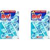 Bref WC Power Activ Ocean Detergente Profumatore in Pastiglie Igienizzante Bagno, Pulito, Fresco, 1 Confezione da 6 Pezzi