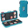 LYNCA Custodia per carte da gioco per Nintendo Switch e NS NX, guscio rigido protettivo antiurto per riporre carte di gioco, 16 slot per carte da gioco, Porta carte