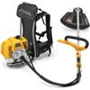 Stiga Decespugliatore a scoppio zainato stiga bc 555 r 2t 51,7 cc