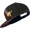 Cadency® Snapback Cozy Winter - Cappellino unisex, misura regolabile, colore: Verde oliva, verde scuro, Taglia unica