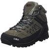 CMP MOON MID TREKKING SHOES WP, Scarpe da Trekking Uomo, Torba, 43 EU