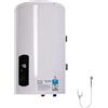 Charocean Caldaia elettrica da 30 l, 2000 W, da appendere alla parete, capacità di riscaldamento, scaldabagno, contenitore interno smaltato, schermo LED, 220 V (30 l 2000 W)