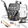 STAHLWERK Saldatrice combinata 2 in 1 MIG MAG 175 ST IGBT - Saldatrice MIG 175 A, avanzamento sinergico, FLUX compatibile, MMA/E-Hand, raffreddamento intelligente, protezione termica
