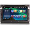 Erisin 7 pollici 8-Core 4GB+64GB Android 13 Autoradio Bluetooth GPS Navigatore per VW Passat Golf 4 Sharan Polo Lupo T5 Skoda Octavia Seat Ibiza 6L CarPlay Android Auto WiFi DSP DAB+CD USB OBD2 FM RDS