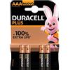 Duracell Plus Power Lr03 4U