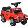 AIYAPLAY Scivolo auto con clacson e spazio di archiviazione, auto per bambini con protezione antiribaltamento e fari per bambini dai 18 mesi in su, rosso, 63,5 x 29 x 42 cm