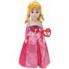 Ty Retro Styler - Peluche Disney Principessa Aurora TY Beanie Medio con Suono, 0008421024117