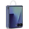 Samsung Clear Case with Ring Custodia pieghevole trasparente con anello per Galaxy Z Flip7 Ring Case