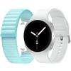 Samsung Galaxy Watch8 (Silver, BT, 40mm) + Fabric band, Smartwatch Galaxy AI, allenatore personale, design resistente agli urti, monitoraggio attività fisica e sonno, One UI 8[Versione Italiana]