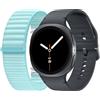 Samsung Galaxy Watch8 (Dark Gray, LTE, 44mm) + Fabric Band, Smartwatch Galaxy AI, allenatore personale, design resistente agli urti, monitoraggio attività fisica e sonno, One UI 8[Versione Italiana]