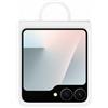 Samsung Silicone Case with Ring Custodia pieghevole in silicone con anello per Galaxy Z Flip6 | Z Flip7 FE, White