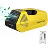 EnjoyCool Link2 Condizionatore d'aria portatile per esterni, ventola di raffreddamento da 2380 BTU - Giallo