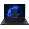 Lenovo Notebook Lenovo ThinkPad T16 Gen 4 (Intel) Intel Core Ultra 7 255U Computer portatile 40,6 cm (16") WUXGA 32 GB DDR5-SDRAM 1 TB SSD Wi-Fi 6E (802.11ax) Windows 11 Pro Italiano Nero [21QE0057IX]