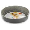 KORAT - Stampo Torta Alta Tonda - in Acciaio Antiaderente, Antigraffio - Effetto Pietra - 3 Dimensioni - 7 Strati - Ideale per Realizzare Pan di Spagna (Effetto Pietra, Diametro 28 Cm)