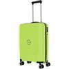travelite valigia a guscio rigido, 4 ruote, ORBITA, trolley con guscio infrangibile e pratico divisorio interno, chiusura TSA, 55 cm, 37 litri