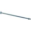 LENNIE, Bullone testa quadrata + dado, zincato bianco, 16 x 350, montaggio in legno, finitura zincata bianco, acciaio standard NFE 27341, tipo testa quadrata, venduto singolarmente