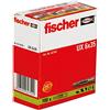 Fischer UX6 - Confezione di 100 tasselli universali
