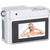Generic Piccola Fotocamera Digitale retrò con Scheda di Memoria da 32 GB e 4 Filtri per un Facile Trasferimento per Utenti e Fotografi Abscamera White da 0,96 Pollici a Colori Schermata a 160 °