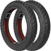 VOLOHAS 14 x 2,125/57-254 (SC07), pneumatici da strada da 14 pollici, per auto a batteria elettrica a gas, 14 x 2,125, pneumatici per bicicletta da 14 pollici spessi antiscivolo (2 pezzi)