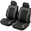 rmg-distribuzione R35-AJE Coprisedili auto Compatibili con FIAT PUNTO GRANDE [2005-2011], Anteriori, colore Nero-Grigio in Poliestere 3mm